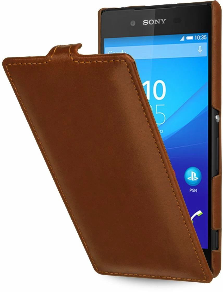 StilGut - Handyhülle Für Xperia Z3+ "UltraSlim " Aus Leder – Bild 8