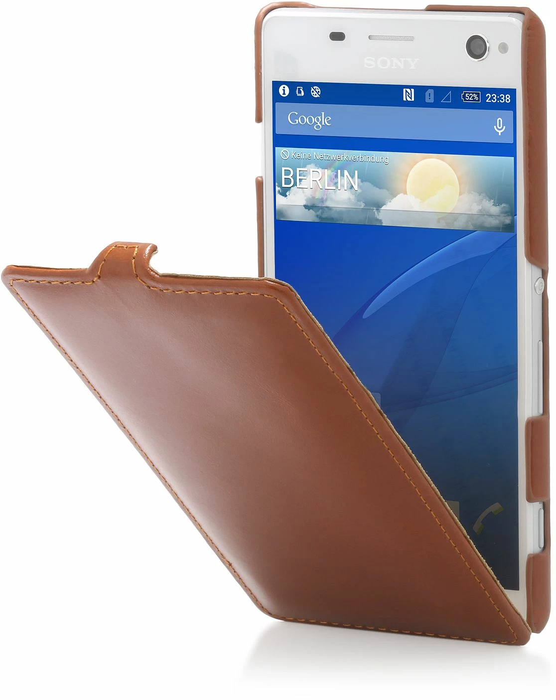 StilGut - Handyhülle Für Xperia C4 "UltraSlim" Aus Leder – Bild 7