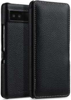 StilGut - Google Pixel 6a Tasche Book Type Mit Clip