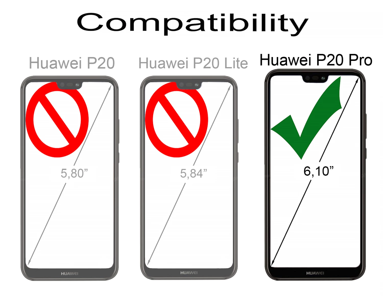 StilGut - Huawei P20 Pro Tasche Book Type Mit Clip – Bild 7