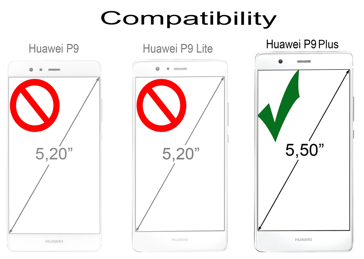 StilGut - Huawei P9 Plus Tasche Book Type Mit Clip – Bild 9