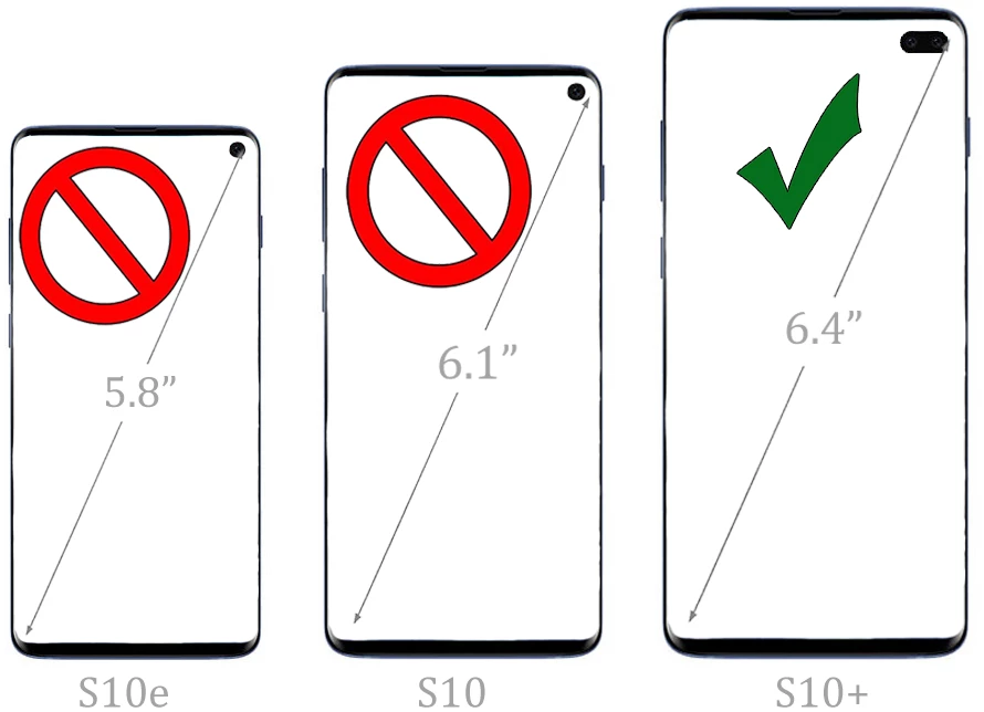 Skinomi - Samsung Galaxy S10 Plus Displayschutzfolie Edge To Edge (2er Pack) – Bild 5