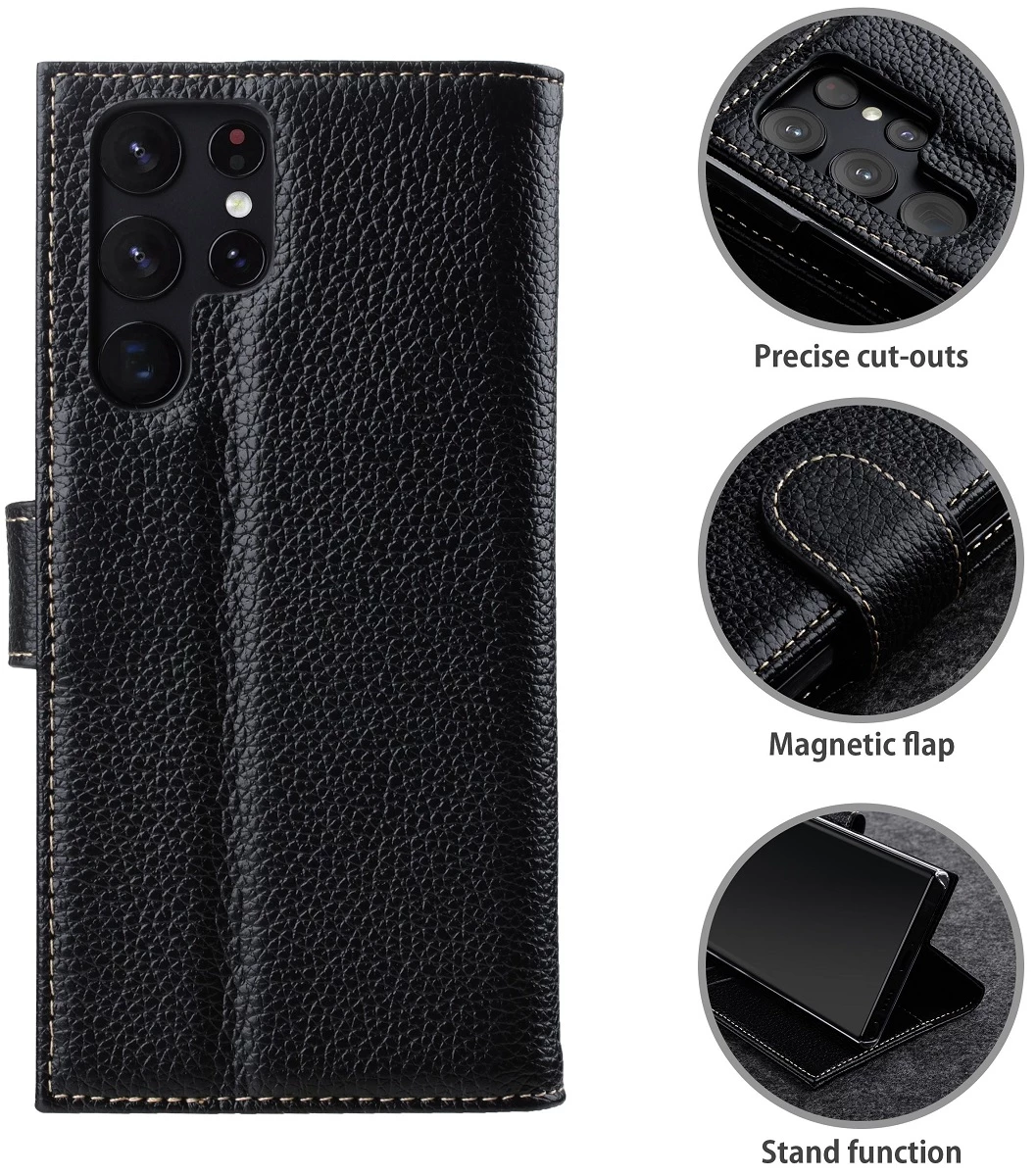 StilGut - Samsung Galaxy S22 Ultra Flip Cover Talis Mit Kartenfach – Bild 2