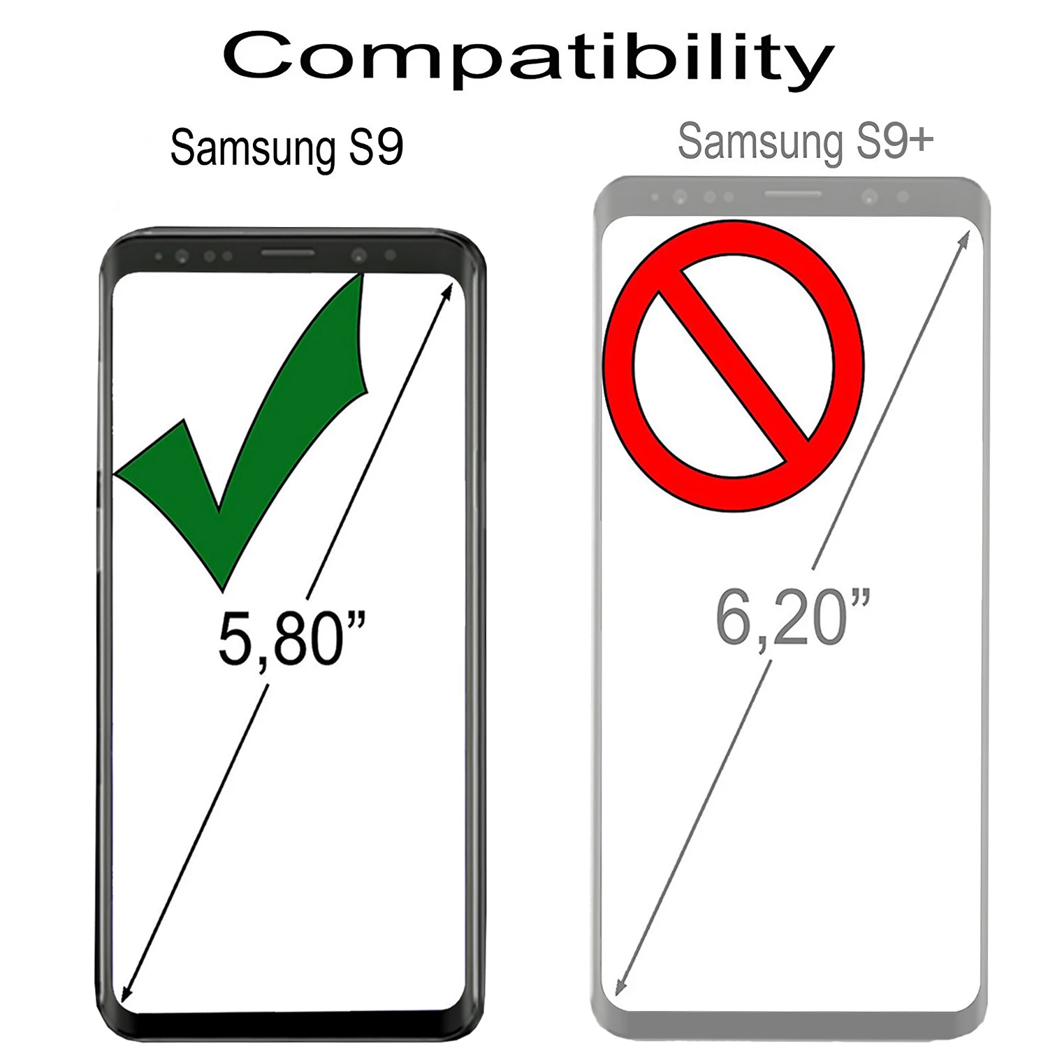 Skinomi - Displayschutzfolie Samsung Galaxy S9 TechSkin Full Body – Bild 5