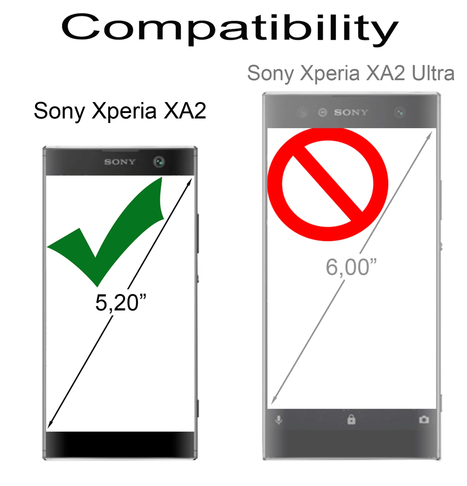 StilGut - Sony Xperia XA2 Tasche Book Type Mit Clip – Bild 6