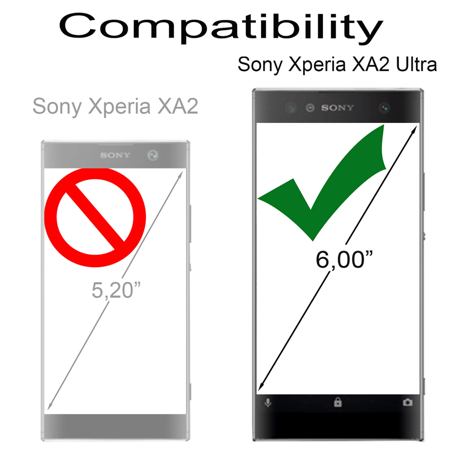 StilGut - Sony Xperia XA2 Ultra Case Book Type Ohne Clip – Bild 7