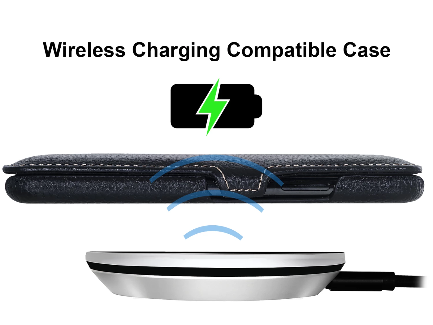 StilGut - Huawei P30 Pro Tasche Book Type Mit Clip – Bild 5