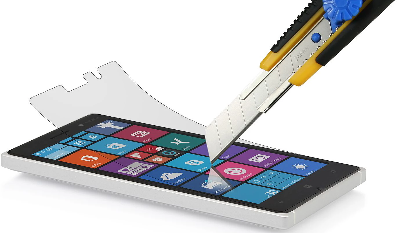 StilGut - Displayschutzfolie Panzerglas Für Nokia Lumia 830 (2er-Pack) – Bild 2