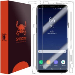 Skinomi - Displayschutzfolie Samsung Galaxy S9 TechSkin Full Body