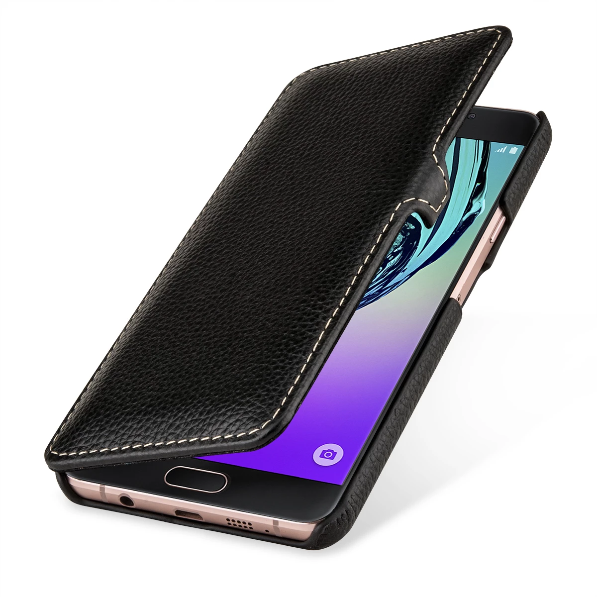 StilGut - Samsung Galaxy A7 (2016) Tasche Book Type Mit Clip – Bild 7