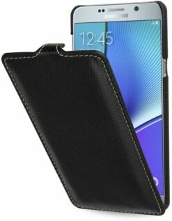 StilGut - Handyhülle Für Galaxy Note 5 „UltraSlim“ Aus Leder