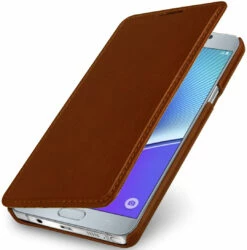 StilGut - Handyhülle Für Galaxy Note 5 „Book Type“ Ohne Clip