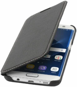 StilGut - Samsung Galaxy S7 Edge Case Book Type Ohne Clip