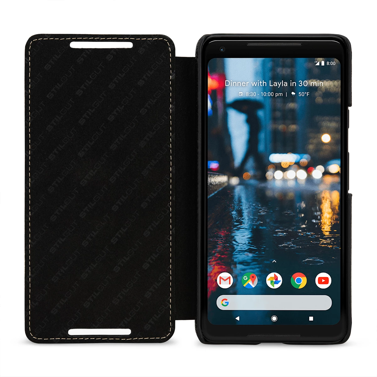 StilGut - Google Pixel 2 XL Case Book Type Ohne Clip – Bild 2
