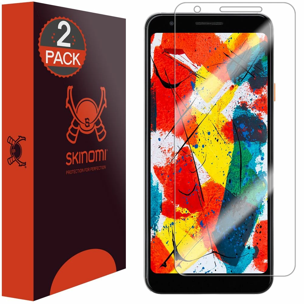 Skinomi - Google Pixel 3a Displayschutzfolie Edge To Edge (2er Pack)