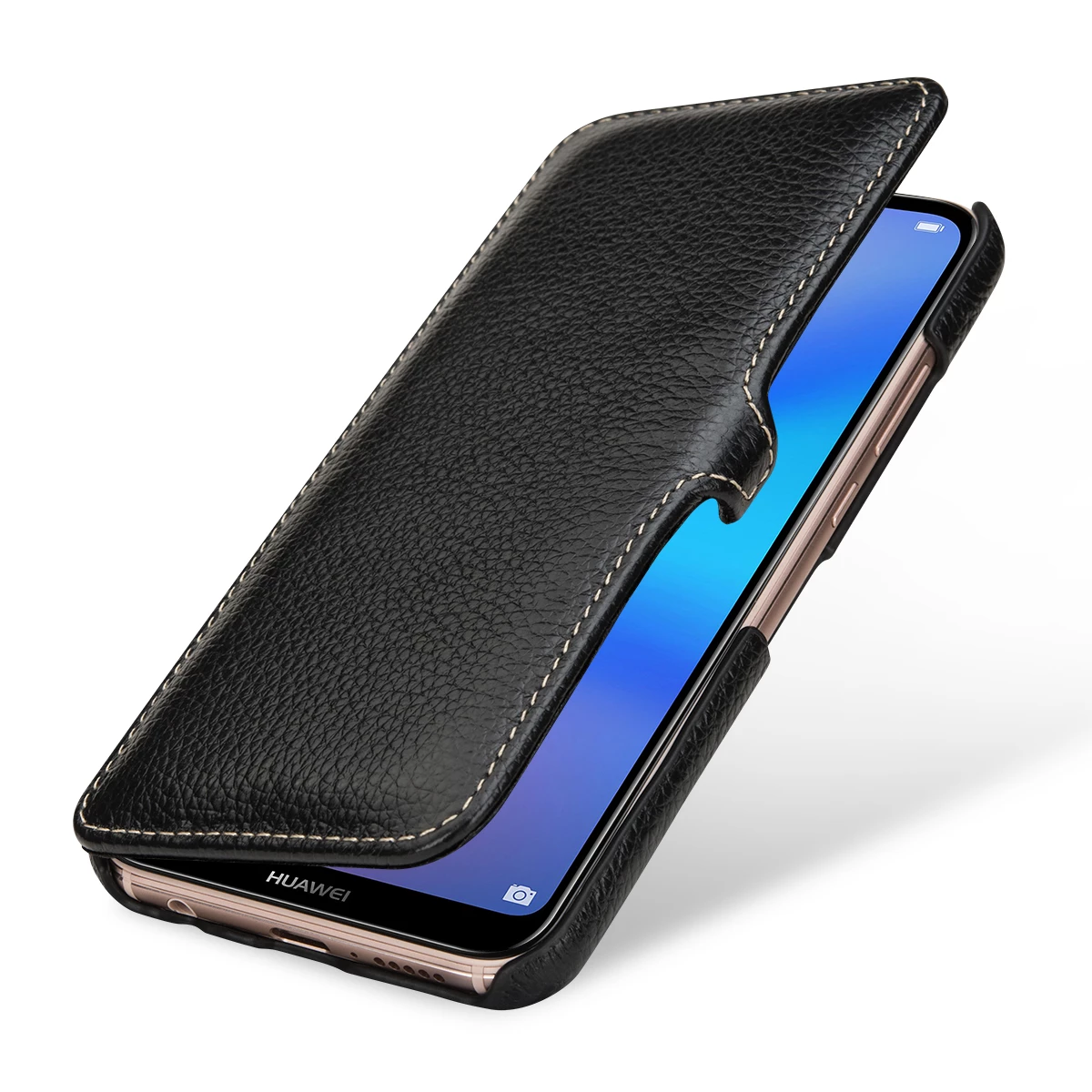 StilGut - Huawei P20 Lite Tasche Book Type Mit Clip