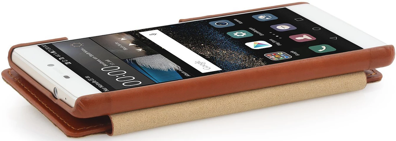StilGut - Handyhülle Für Huawei P8 "Book Type" Mit Clip – Bild 8