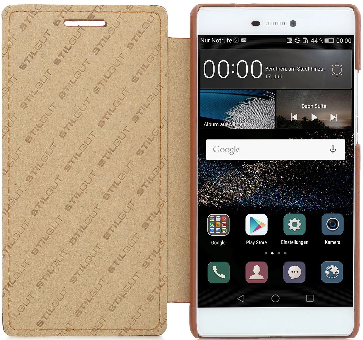 StilGut - Handyhülle Für Huawei P8 "Book Type" Ohne Clip – Bild 2