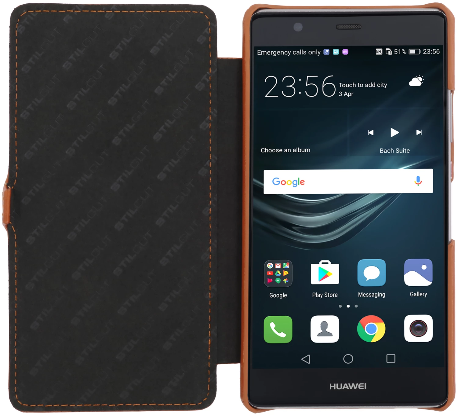 StilGut - Huawei P9 Plus Tasche Book Type Mit Clip – Bild 2