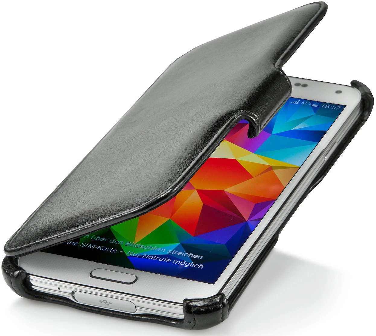 StilGut - UltraSlim Case V2 Mit Standfunktion Für Samsung Galaxy S5 – Bild 2