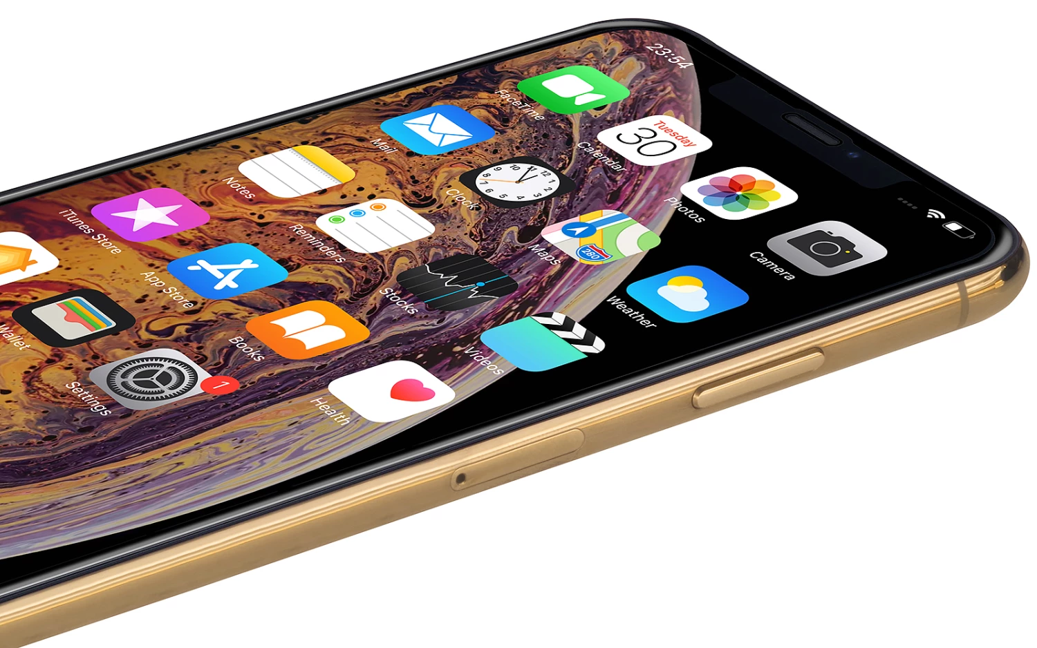 StilGut - IPhone XS Max Panzerglas 3D Full Cover – Bild 3