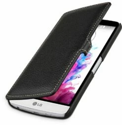 StilGut - Handyhülle Für LG G3 Stylus "Book Type" Mit Clip Aus Leder