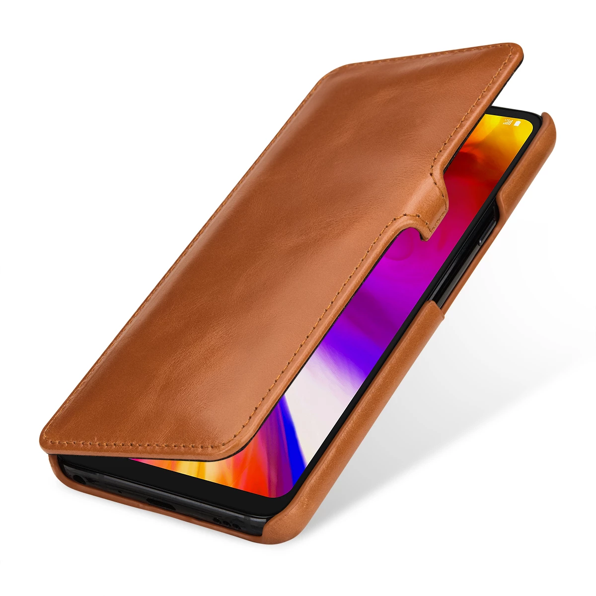 StilGut - LG G7 ThinQ Tasche Book Type Mit Clip – Bild 8
