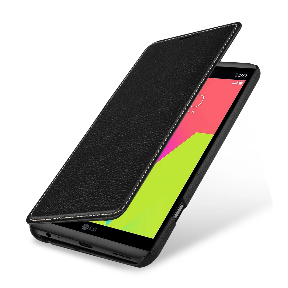 StilGut - LG V20 Case Book Type Ohne Clip – Bild 7