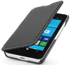 StilGut - Ledertasche "Book Type" Für Nokia Lumia 630 & 635