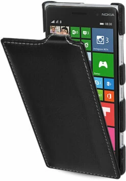StilGut - Handyhülle Für Nokia Lumia 830 "UltraSlim" Aus Leder