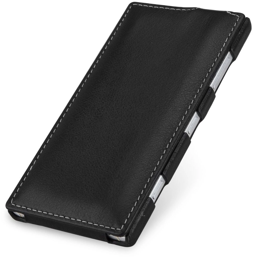 StilGut - Handyhülle Für Nokia Lumia 830 "UltraSlim" Aus Leder – Bild 3