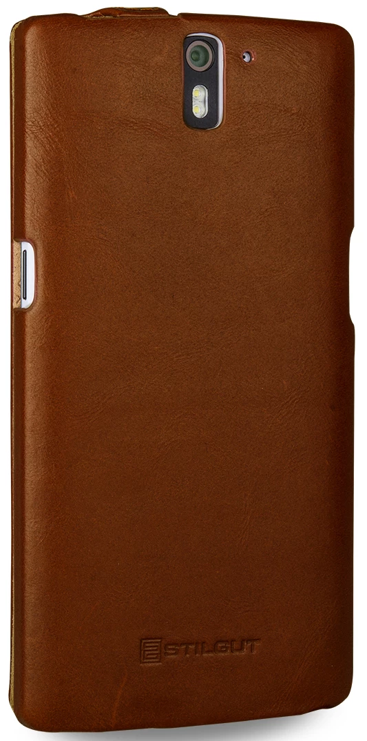 StilGut - Handyhülle Für OnePlus One "UltraSlim" Aus Leder – Bild 4