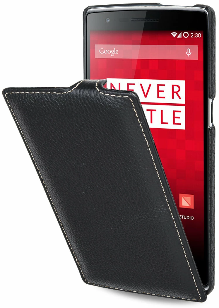StilGut - Handyhülle Für OnePlus One "UltraSlim" Aus Leder – Bild 6