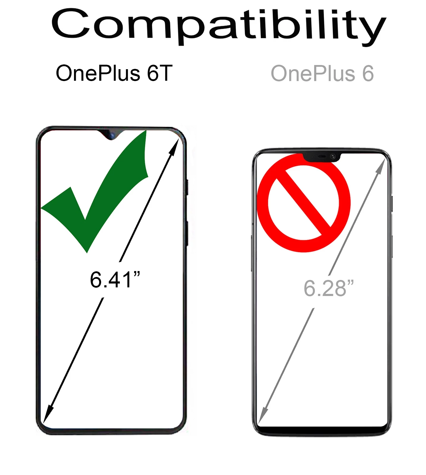 Skinomi - OnePlus 6T Displayschutzfolie (2er Pack) – Bild 5