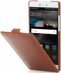 StilGut - Handyhülle Für Huawei P8 "UltraSlim" Aus Leder