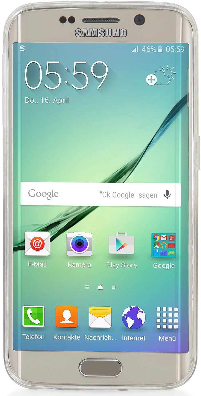 StilGut - Ghost, Schutzhülle Inkl. Schutzfolie Für Galaxy S6 Edge – Bild 2