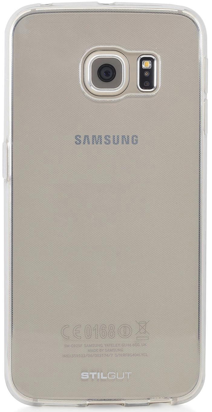 StilGut - Ghost, Schutzhülle Inkl. Schutzfolie Für Galaxy S6 Edge