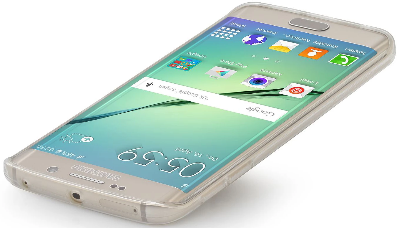 StilGut - Ghost, Schutzhülle Inkl. Schutzfolie Für Galaxy S6 Edge – Bild 6
