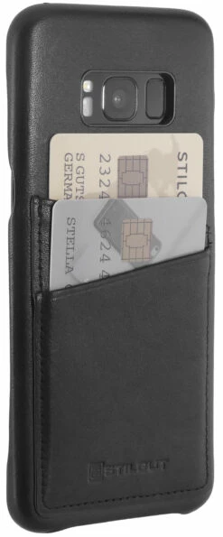 StilGut - Samsung Galaxy S8 Cover Premium Mit Kartenfach