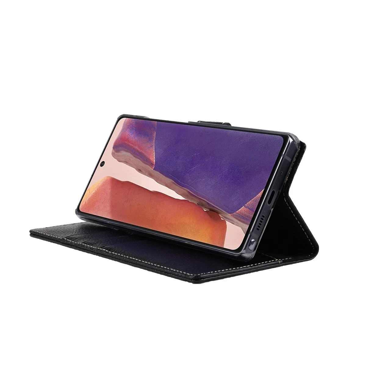 StilGut - Samsung Galaxy Note 20 Flip Cover Talis Mit Kartenfach – Bild 4