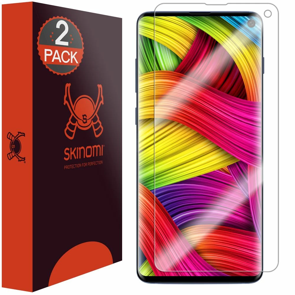 Skinomi - Samsung Galaxy S10 Displayschutzfolie Edge To Edge (2er Pack)
