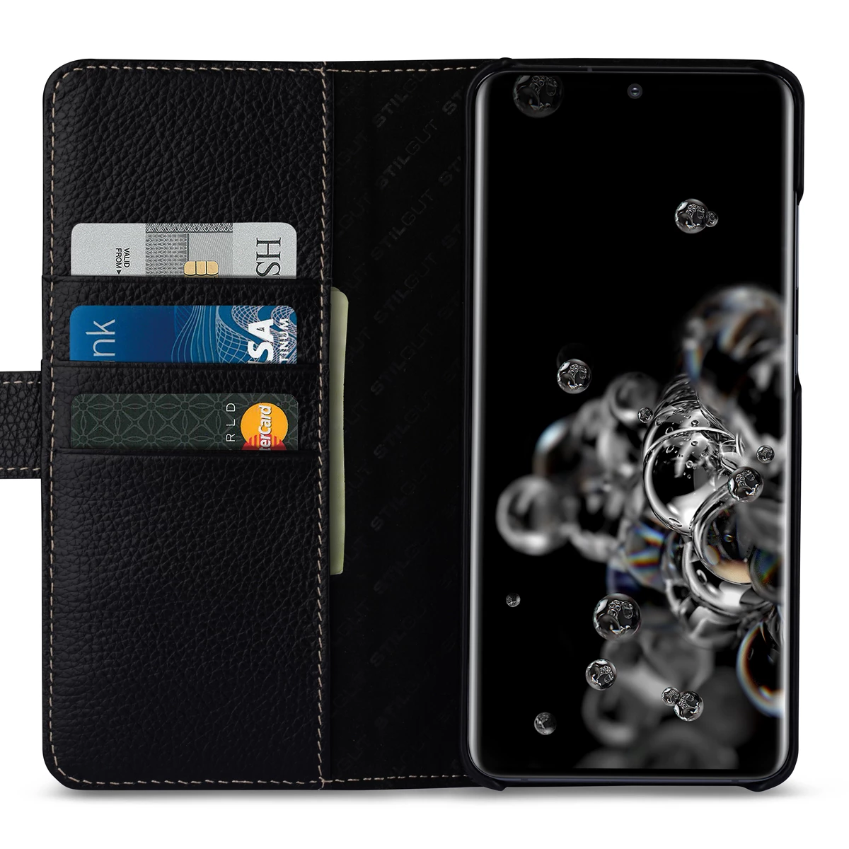 StilGut - Samsung Galaxy S20 Ultra Flip Cover Talis Mit Kartenfach – Bild 6