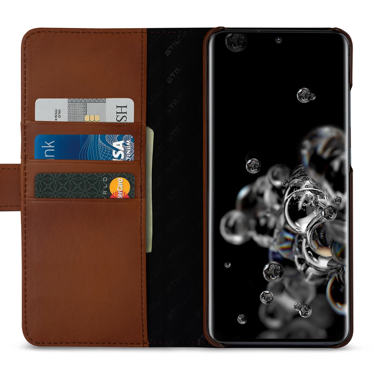 StilGut - Samsung Galaxy S20 Ultra Flip Cover Talis Mit Kartenfach – Bild 8