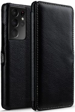 StilGut - Samsung Galaxy S21 Ultra Tasche Book Type Mit Clip