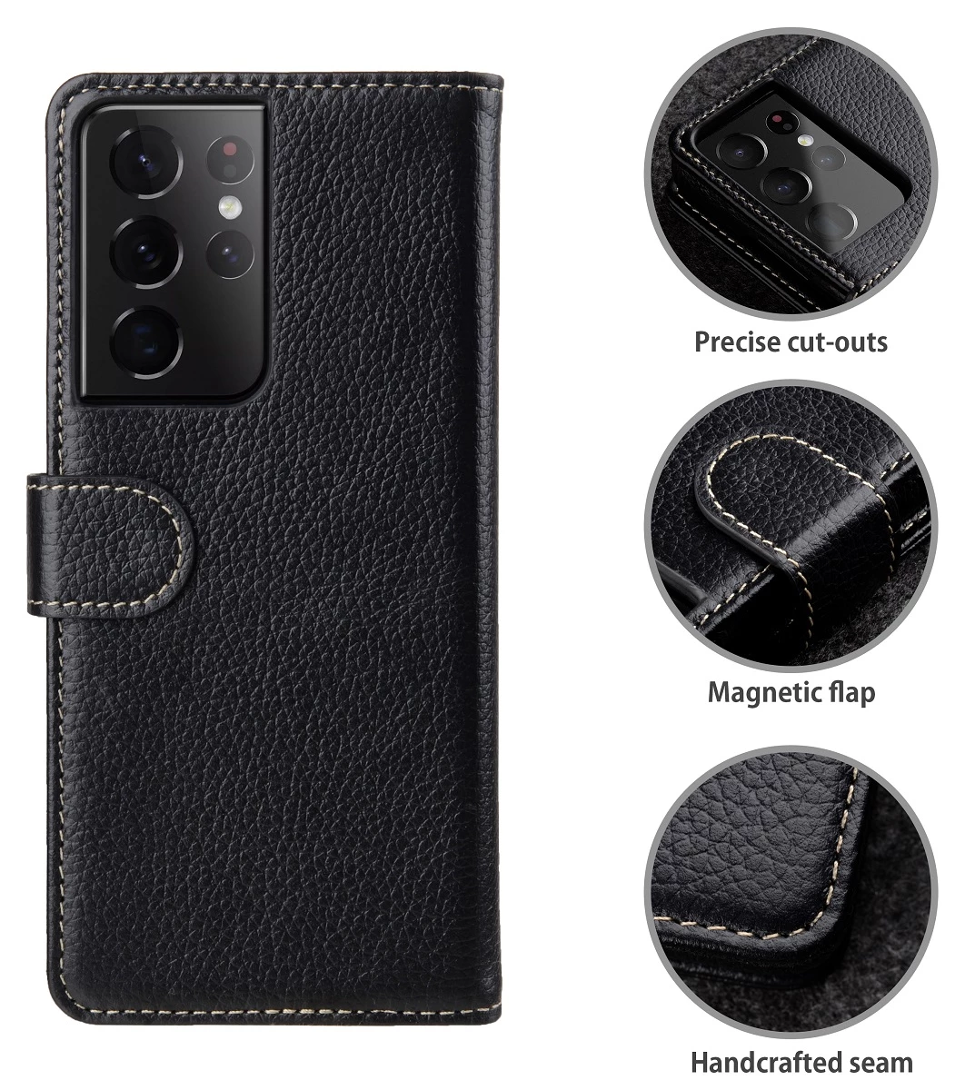 StilGut - Samsung Galaxy S21 Ultra Flip Cover Talis Mit Kartenfach – Bild 2