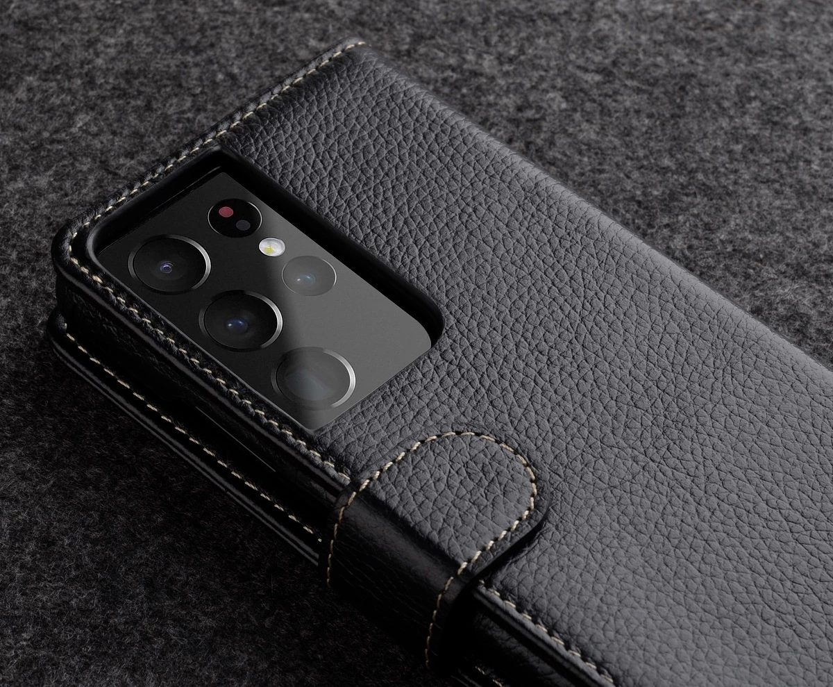 StilGut - Samsung Galaxy S21 Ultra Flip Cover Talis Mit Kartenfach – Bild 6