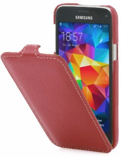 StilGut - UltraSlim Case Für Samsung Galaxy S5 Mini Aus Leder