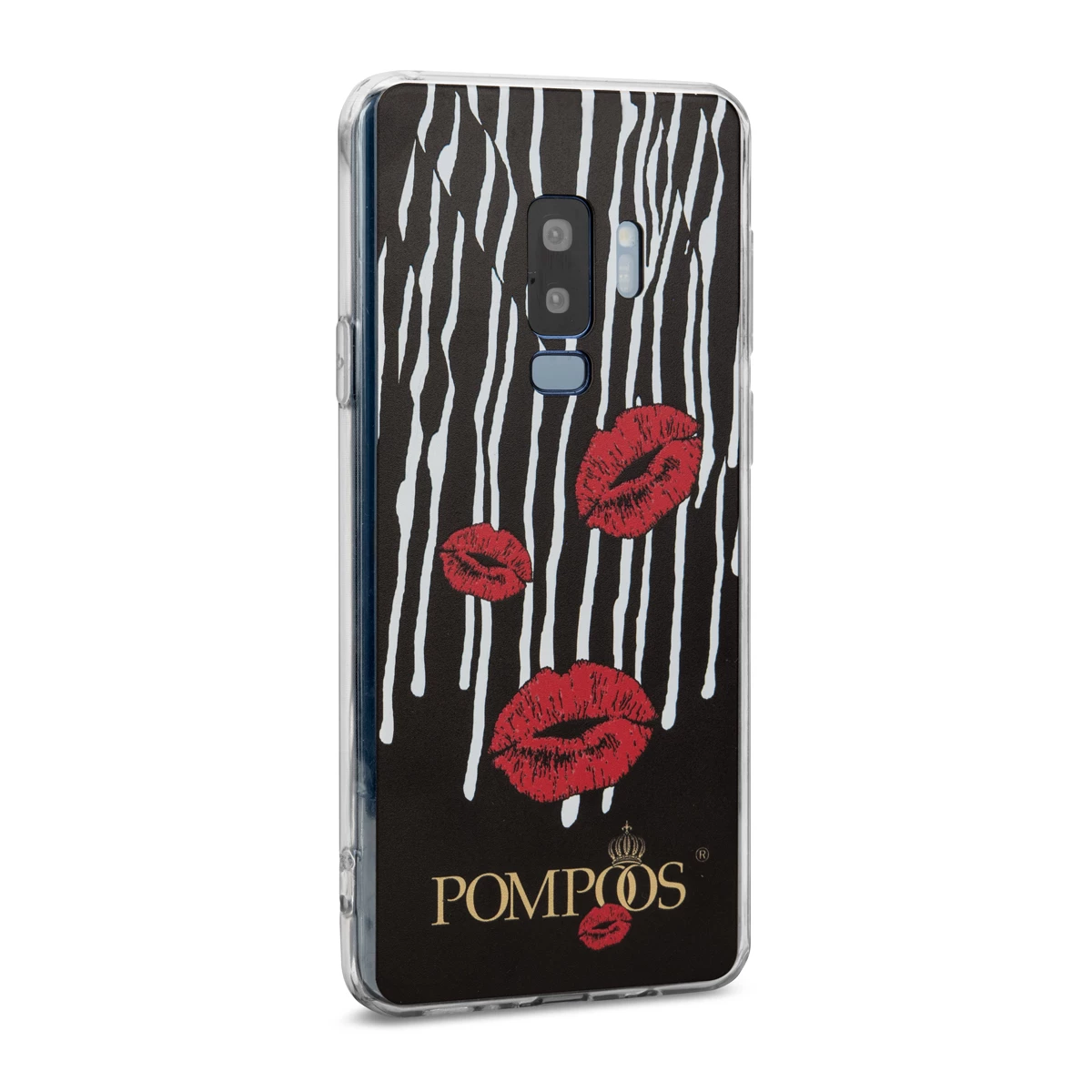 POMPÖÖS By StilGut - Samsung Galaxy S9 Plus Cover Kuss - Design By HARALD GLÖÖCKLER