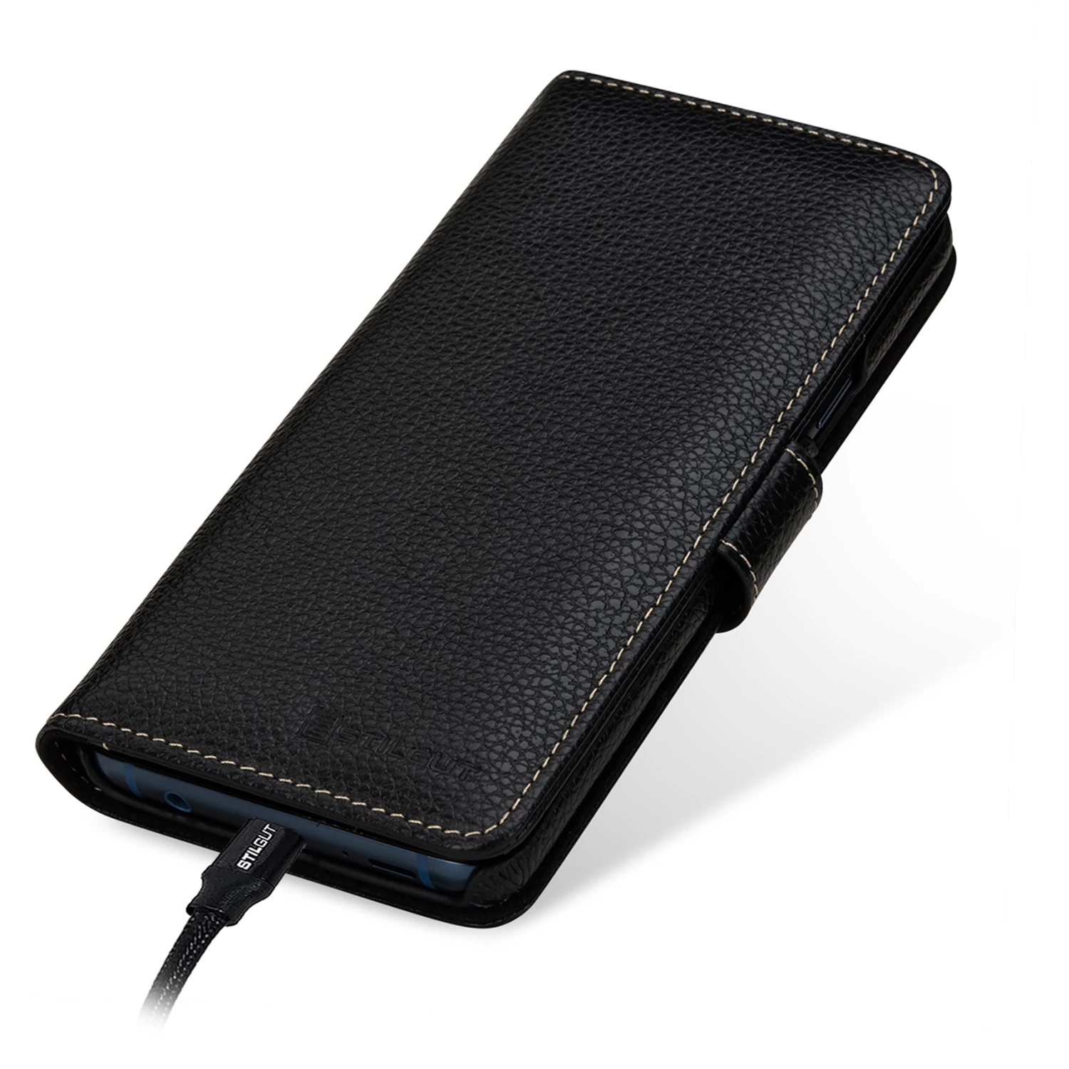 StilGut - Samsung Galaxy S9+ Hülle Talis Mit Kreditkartenfach – Bild 6