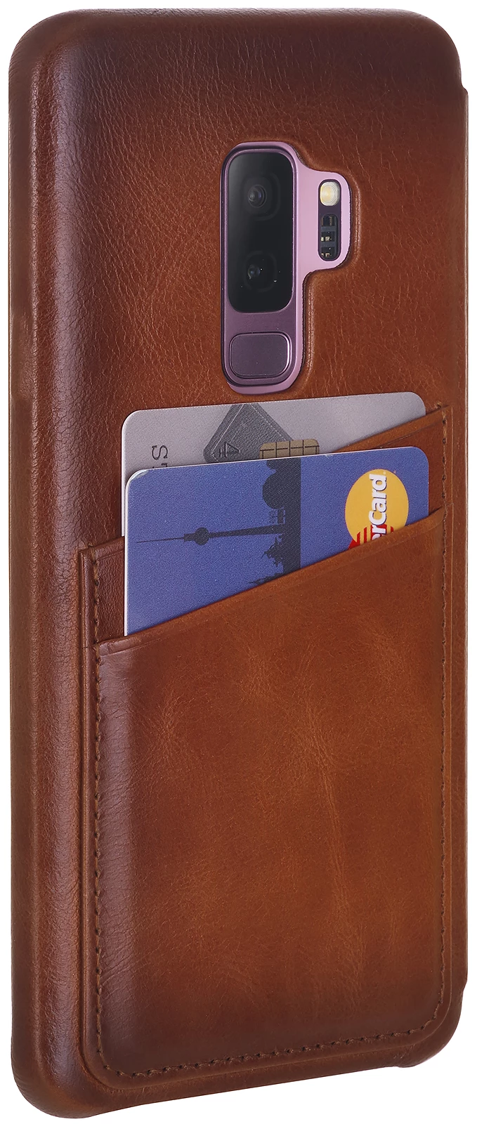 StilGut - Samsung Galaxy S9+ Tasche Book Type Mit Kartenfach – Bild 5